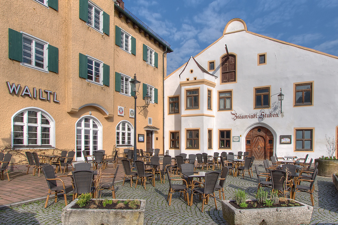 Zweite Außenansicht Wailtl Bräu Gaststätte